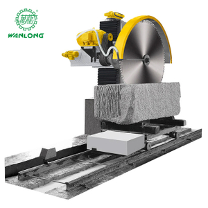 WANLONG QZQ-1600/1800 Granit Mermer Taş Kesim için Tek Sütun Otomatik Kesme Makinesi