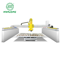 Wanlong Taş Makine PLC-700 Lazer Köprüsü Taş Kesme Makinesi Granit Mermer Taş Için