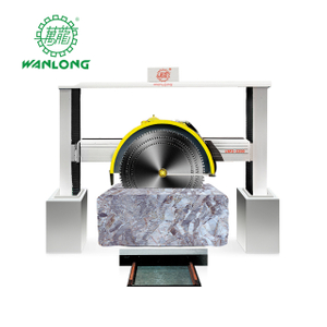 WANLONG LMQ-2200/2500 Mermer Granit Kireçtaşı Kesme için Portal Taş Blok Kesme Makinesi